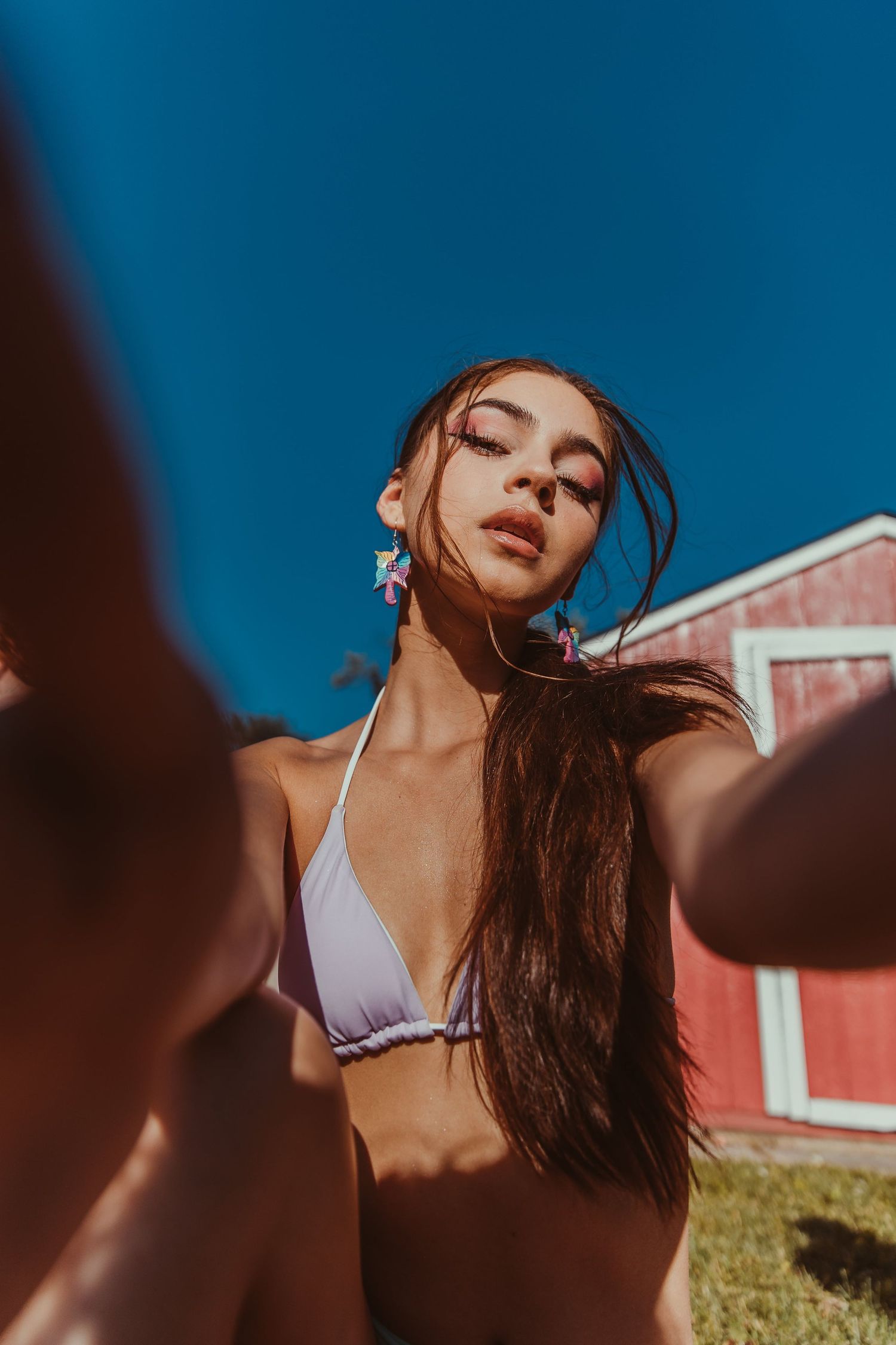 chicago model aliana glory in elk grove village illinois, summer photography