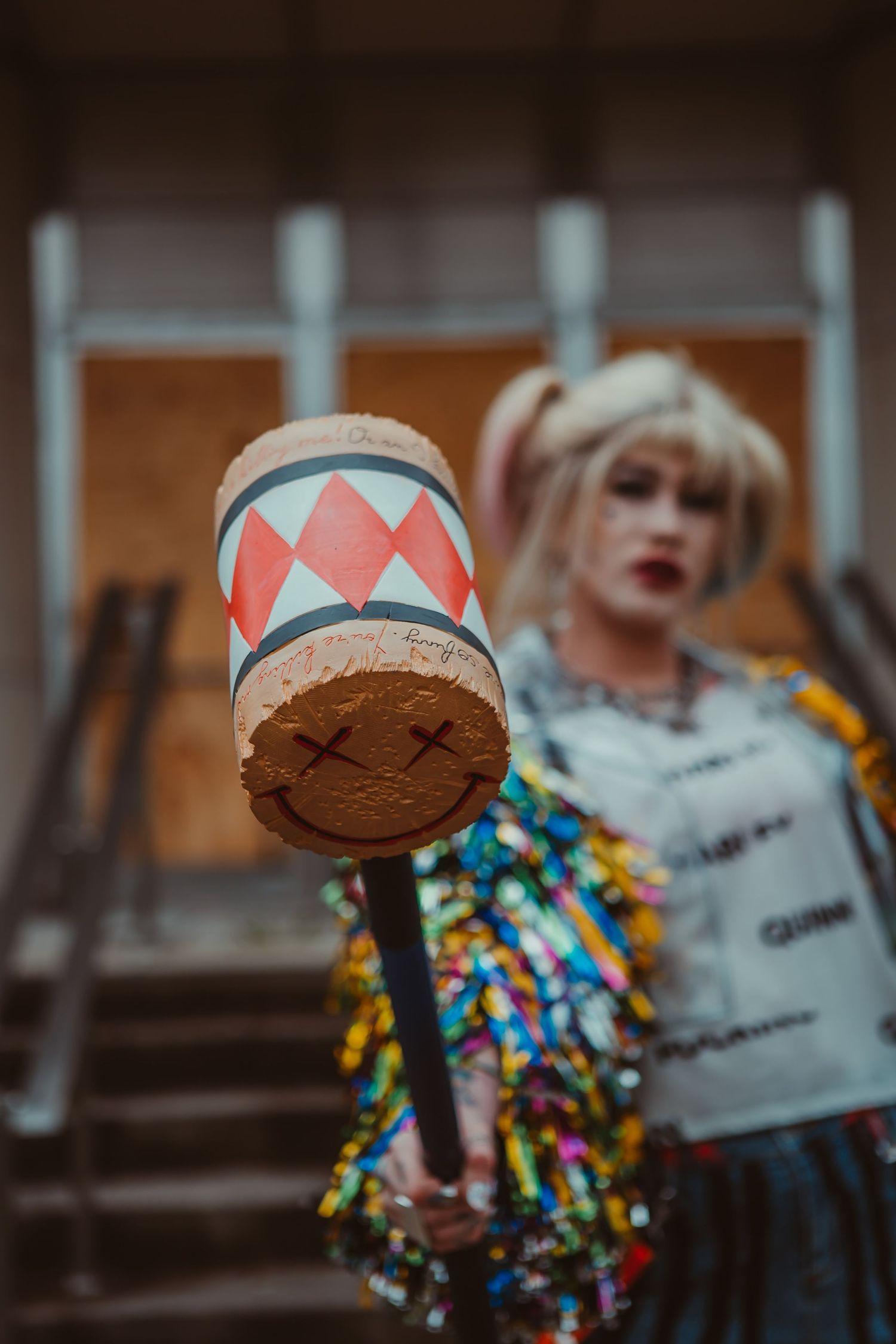 Harley Quinn cosplay photography with harlee rainz