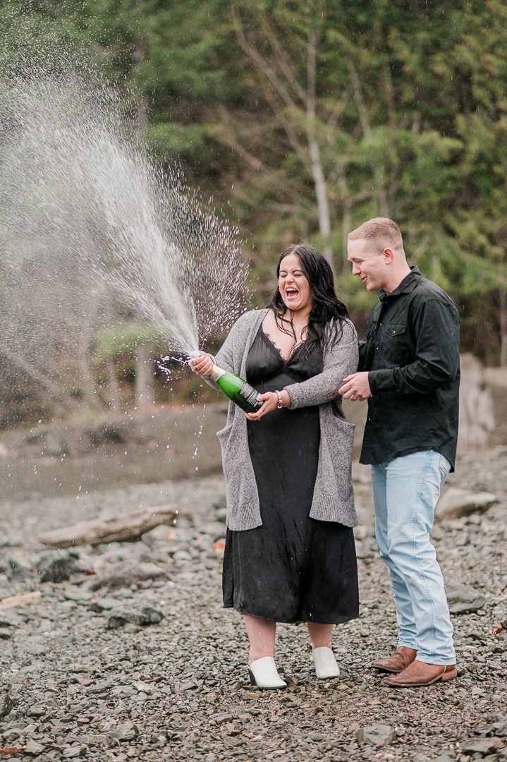 lake cushman engagement