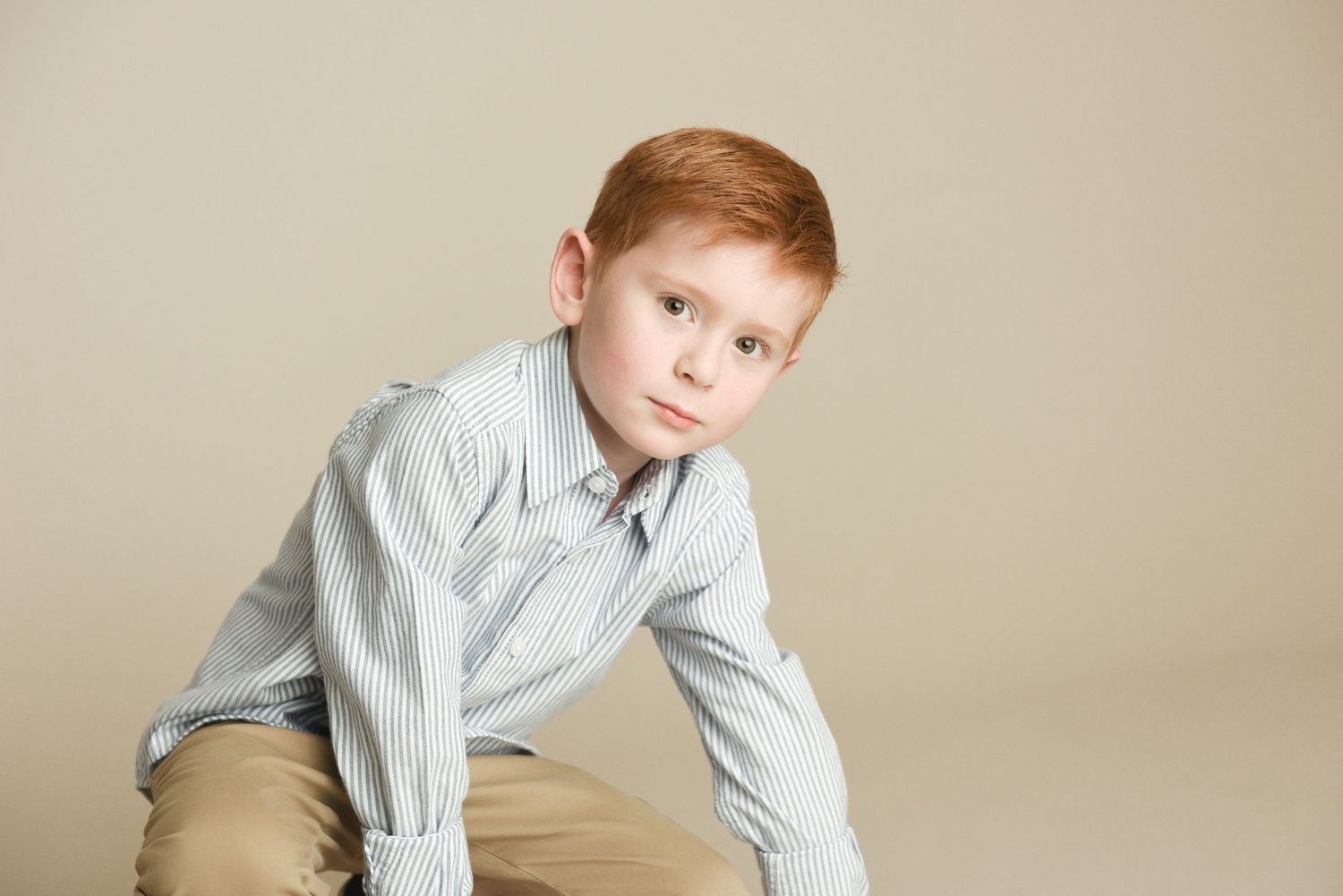 A child studio session with Debby Ditta photography