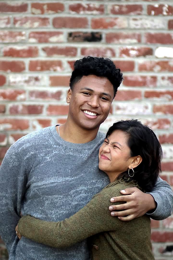 Mother son family photos bay area