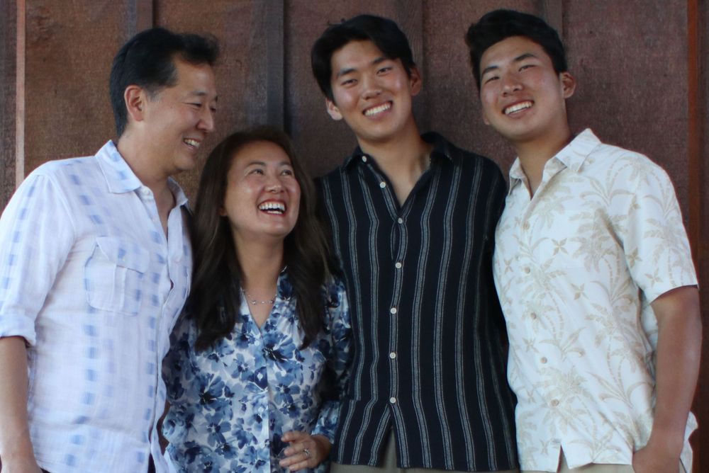 Fun family photo