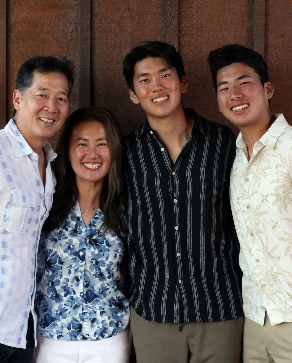 Happy family bay area photos holiday card