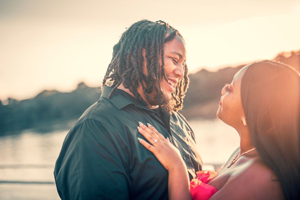Montgomery Alabama Riverwalk couples session