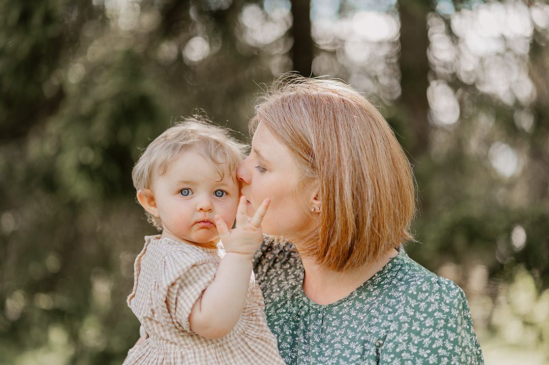 Se till att även mamma är med på bild