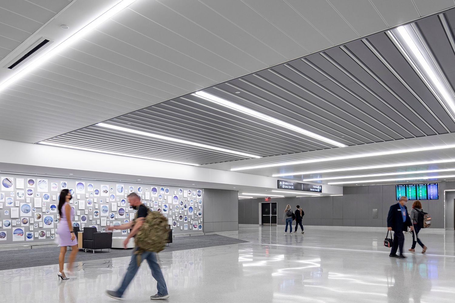 Tampa International Airport ceiling