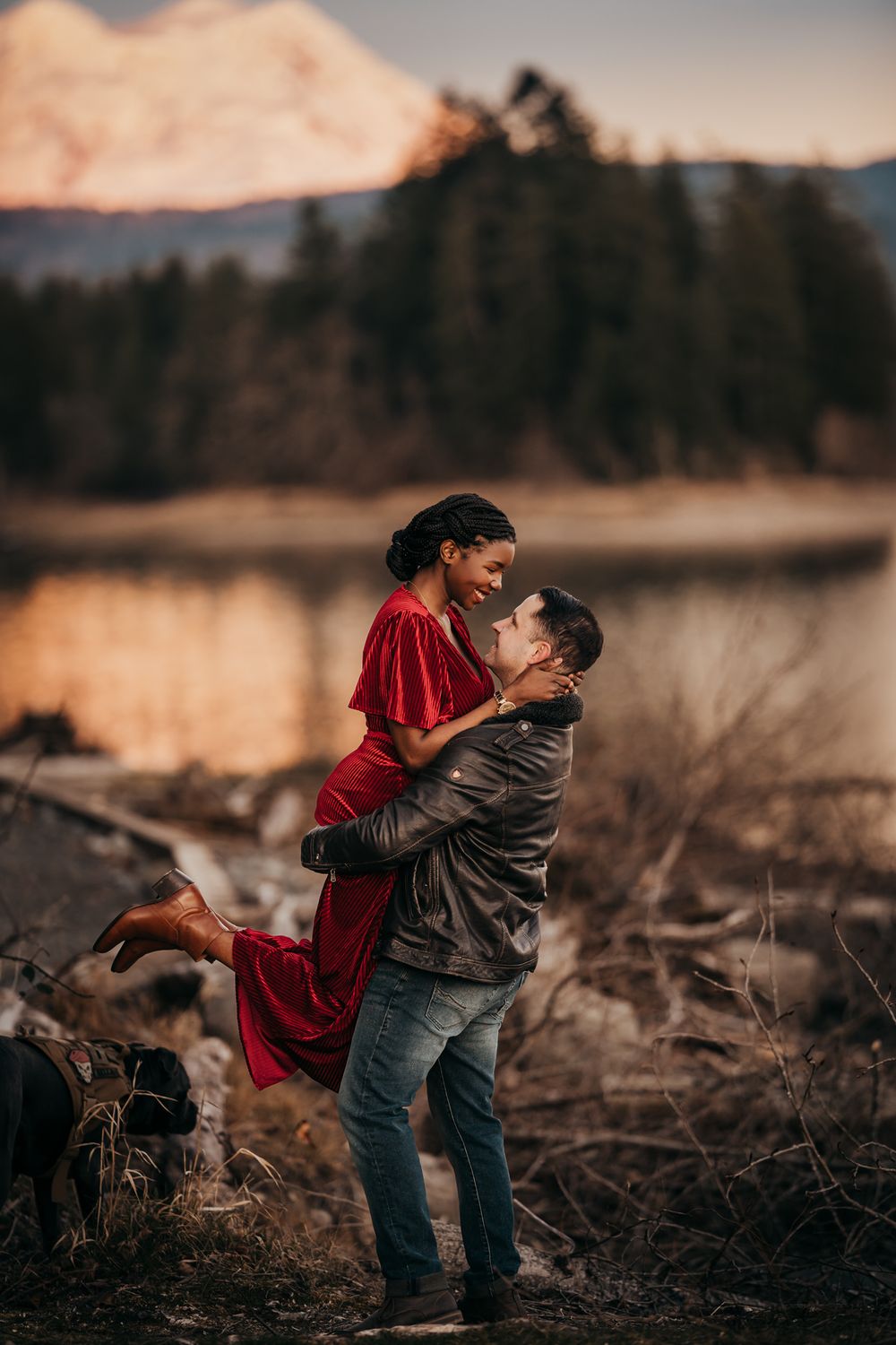 Lake family portrait session by wander and wild photography
