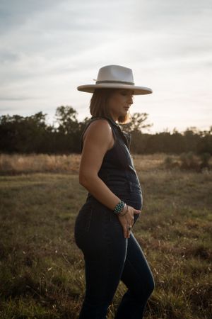 custom hat maternity