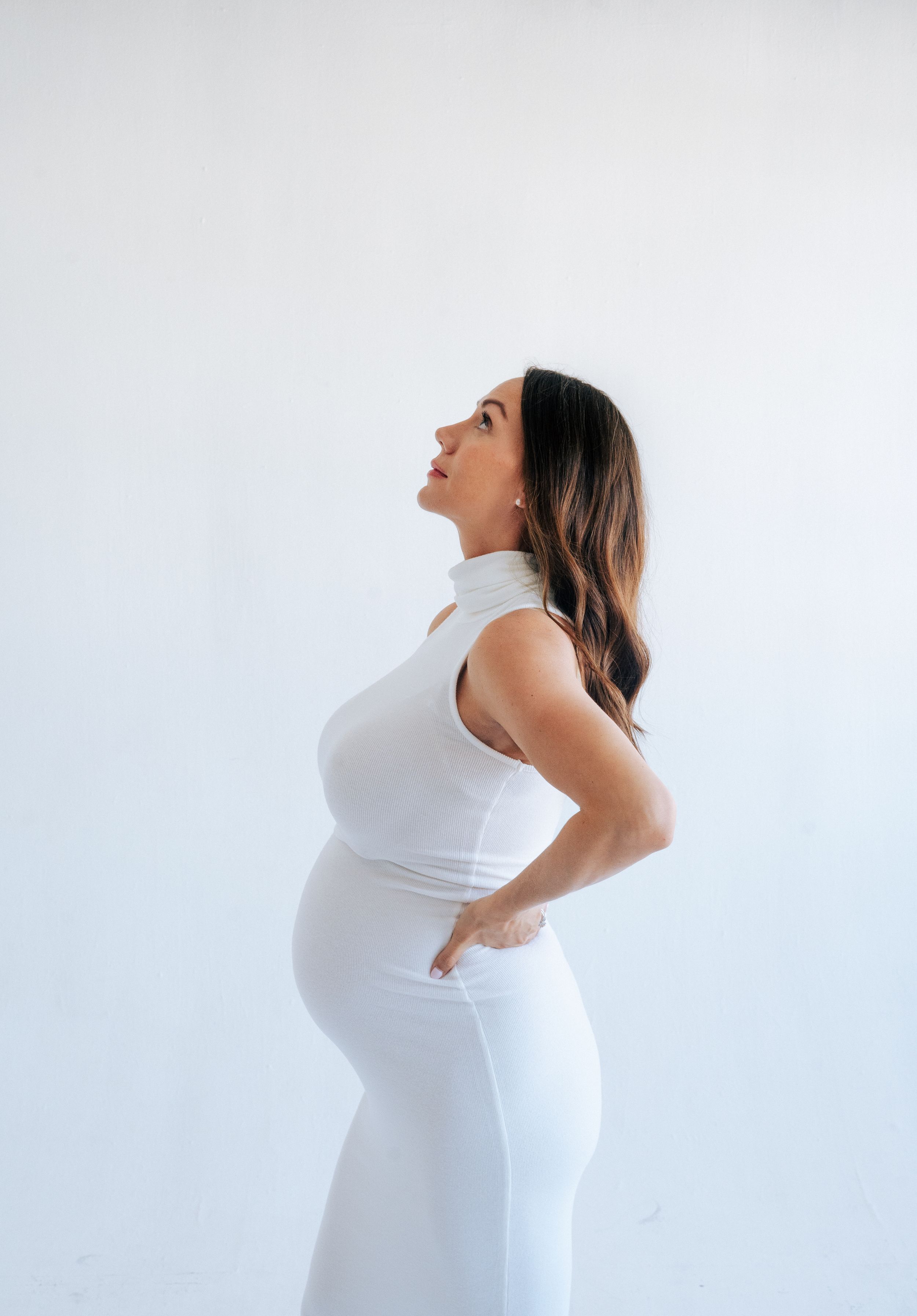 studio maternity portraits