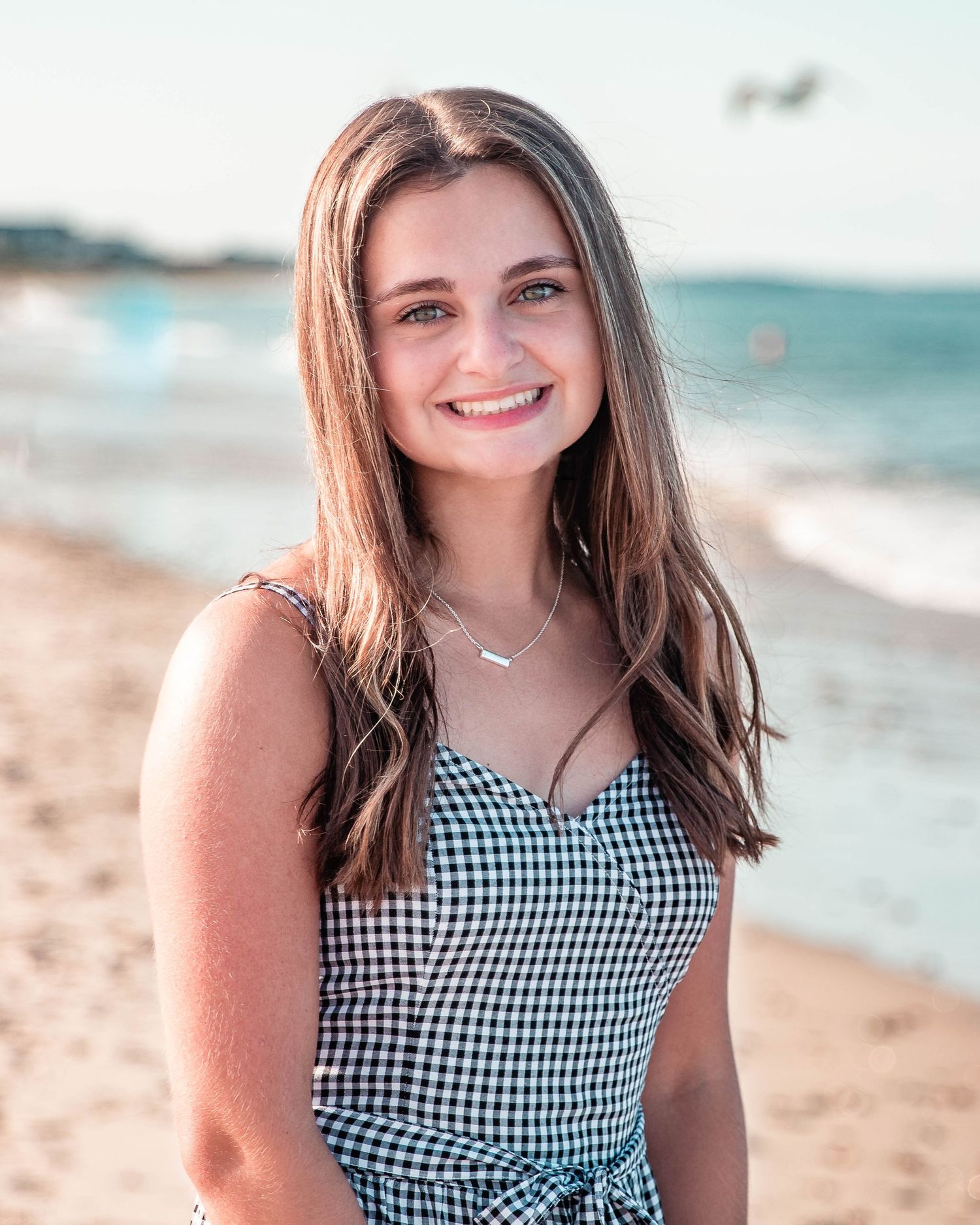 High School Senior Photos by the Ocean