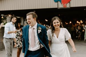 Texas Sparkler Exit, Texas Weddings, Abilene Weddings, Abilene Wedding Venues, Texas Brides