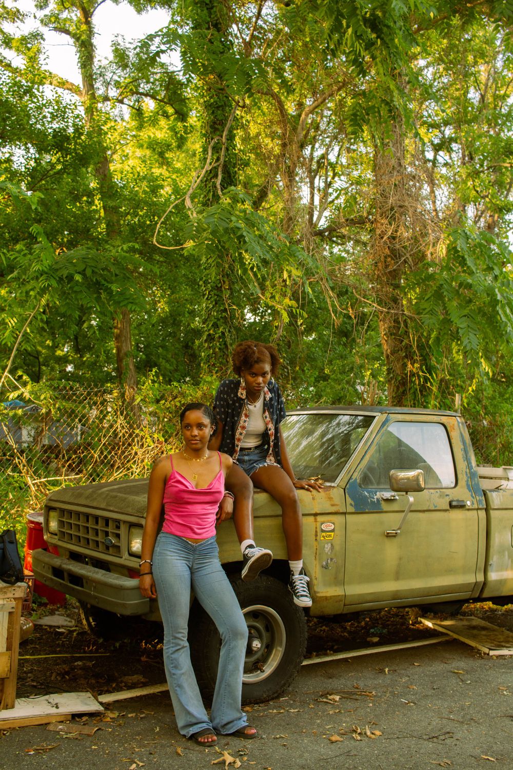 Black Woman Photographer DMV Based Silver Spring MD and Washington, D.C. photographs Converse campaign 80's themed