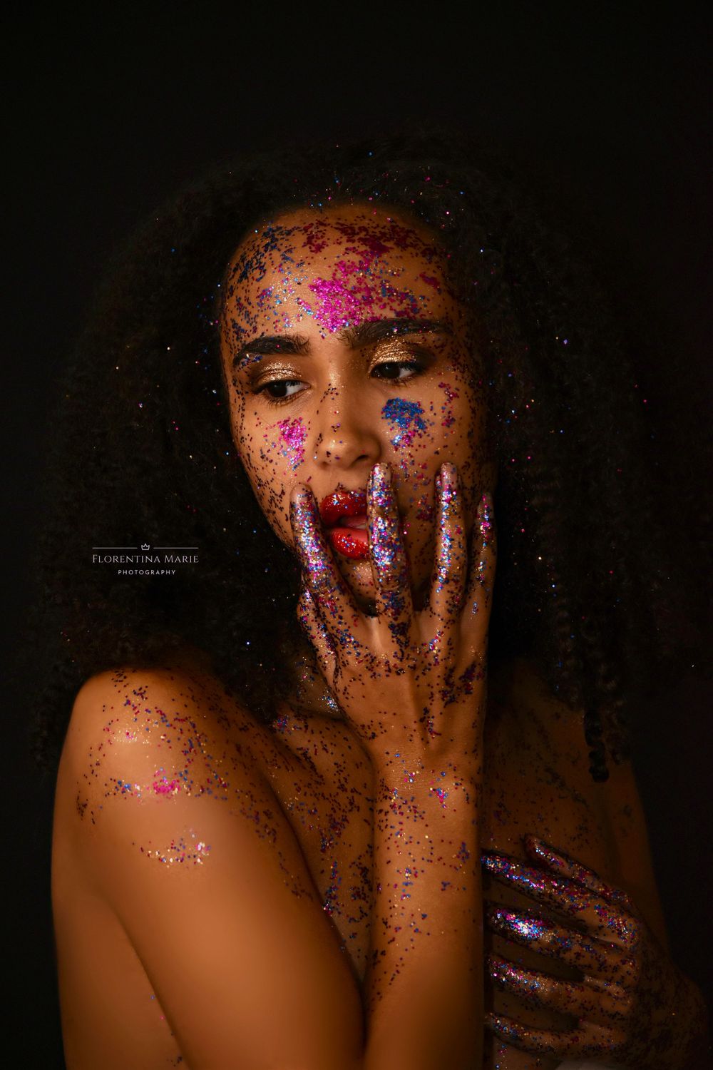 Fashion-forward model portrait for a building portfolio, captured by Florentina Marie Photography