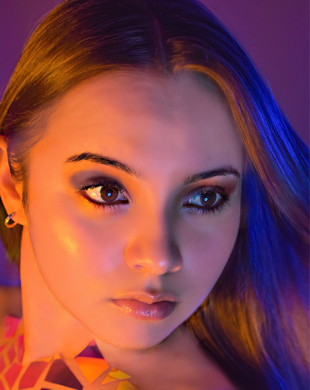 Fashion-forward model portrait for a building portfolio, captured by Florentina Marie Photography