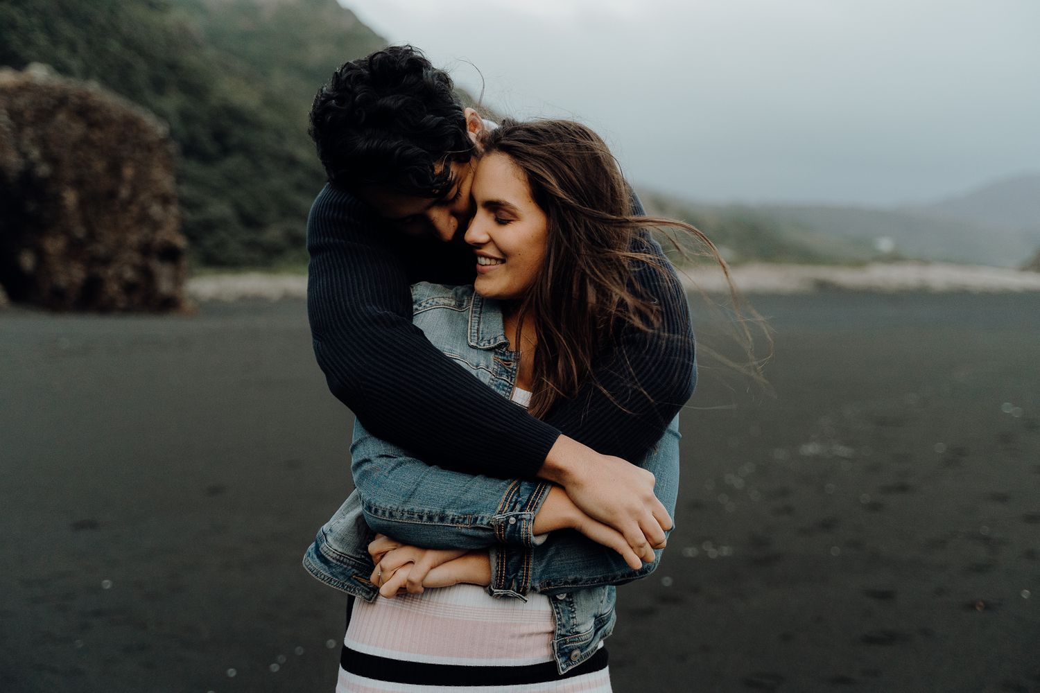All you need is love! Piha, West Coast, Auckland, New Zealand.
