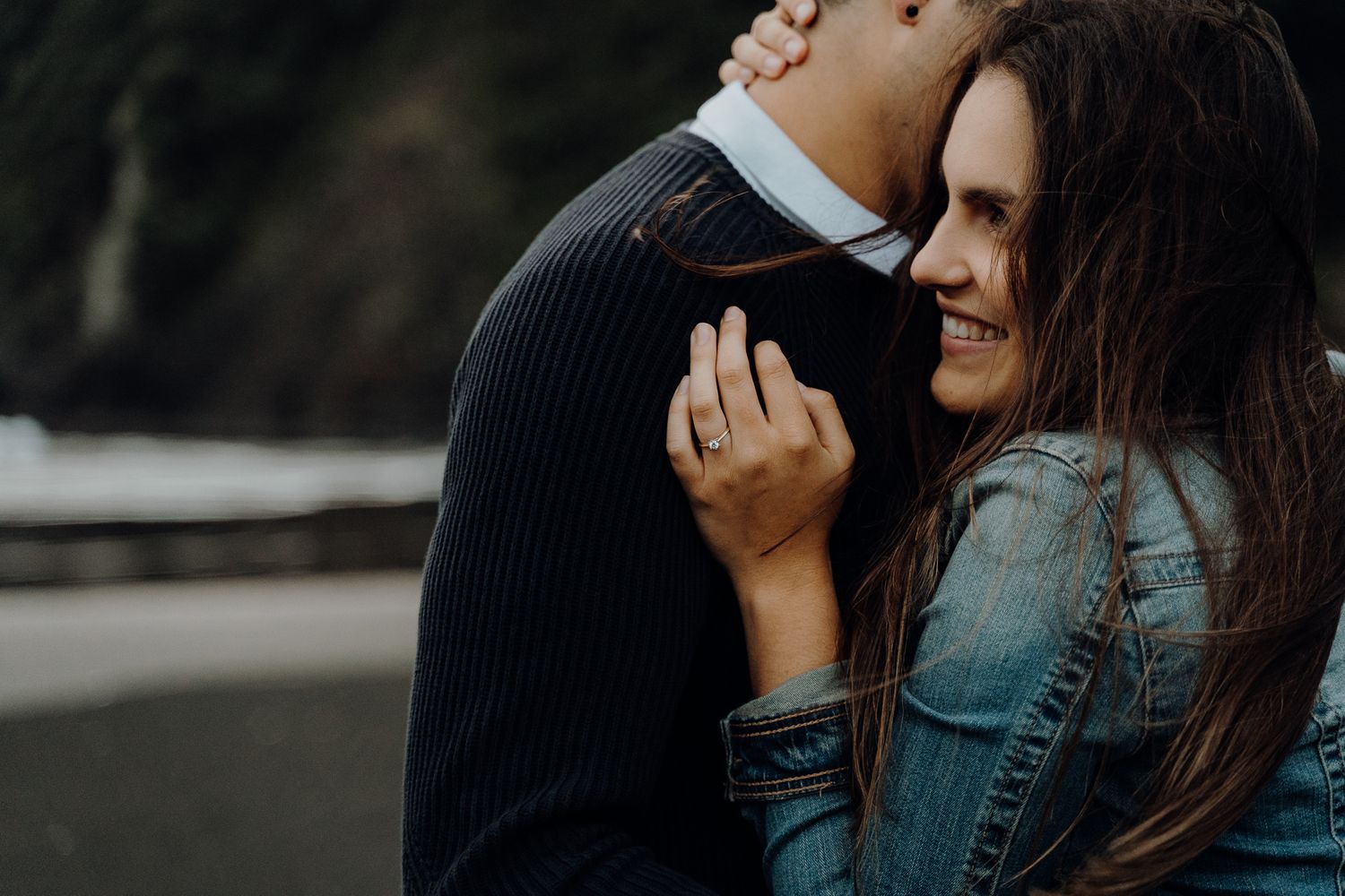The smile says it all - this is love! Piha, Auckland, New Zealand.