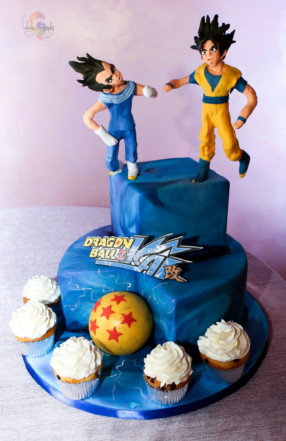 Dragon Ball Z Wedding Groom's Cake at the Bell Tower on 34th