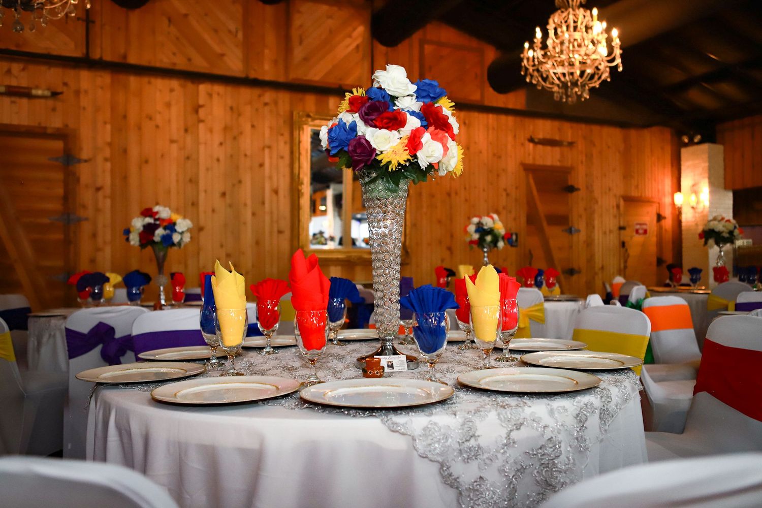 Quinceanera Mexico style center piece