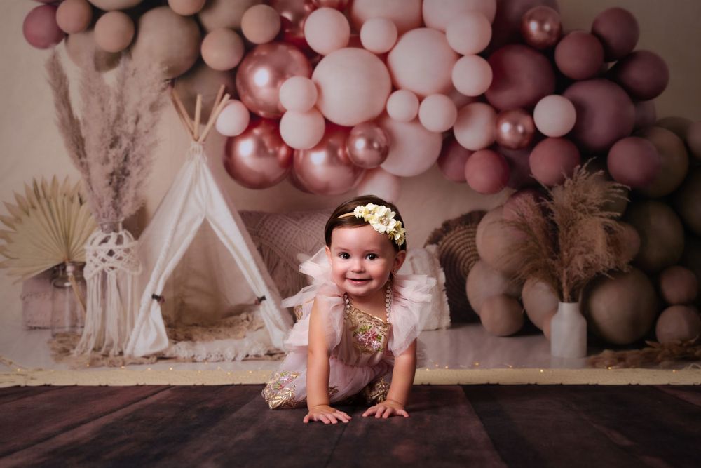 midland tx cake smash photographer photographers midland tx milestone session first birthday photo session midland tx boho milestone session