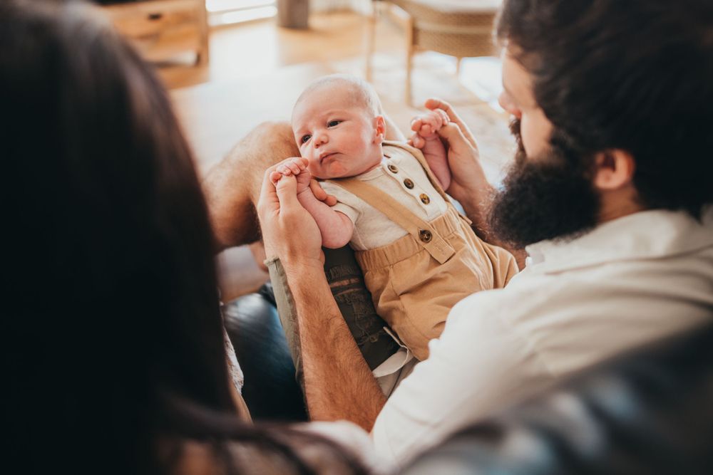 Family Newborn Lifestyle Photoshoot