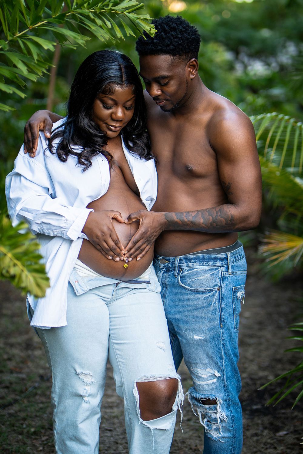 Couple smiling outdoors — warm lifestyle session by Timoy B Photography.