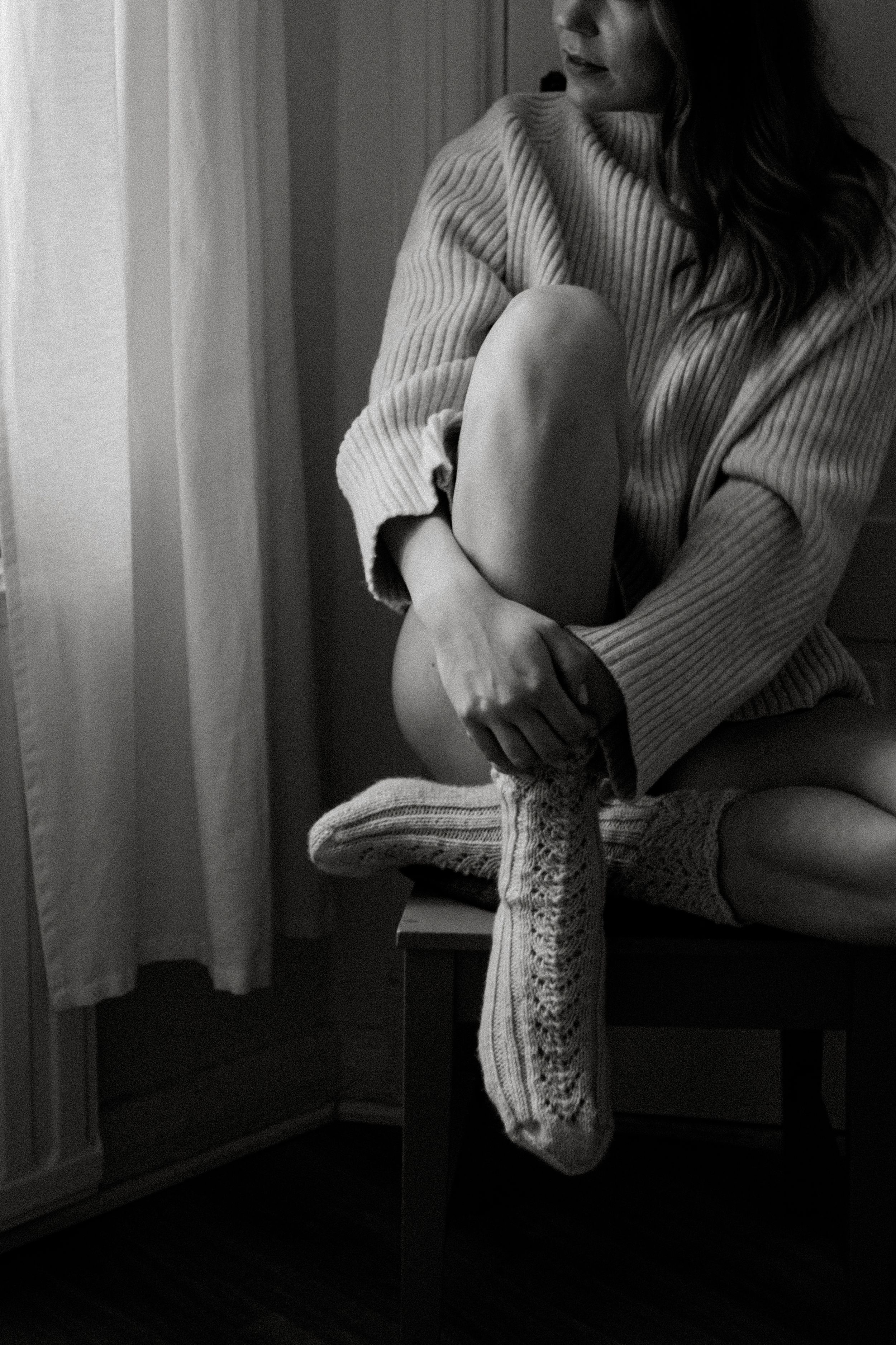 Boudoir photoshoot Helsinki