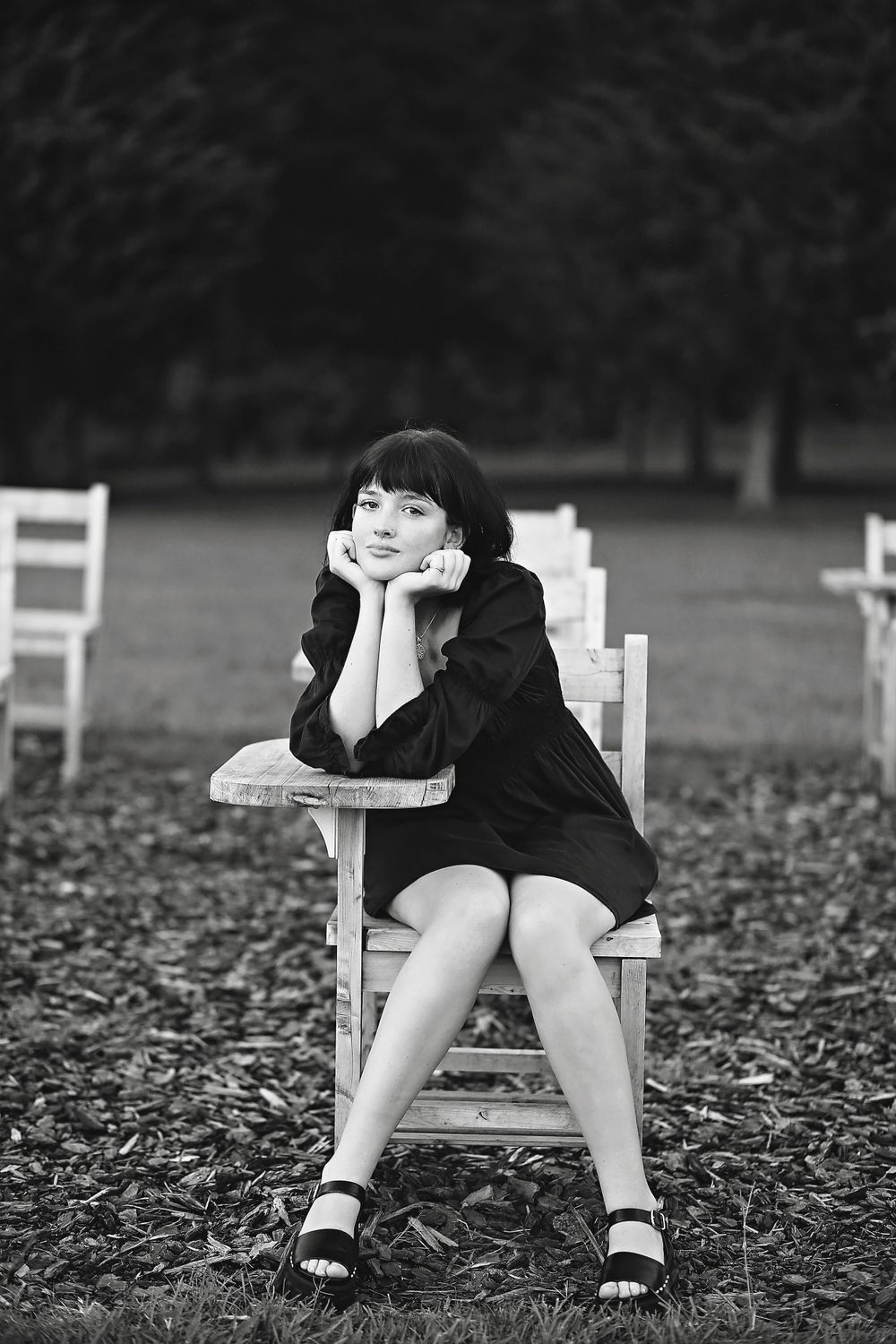 outdoor senior session