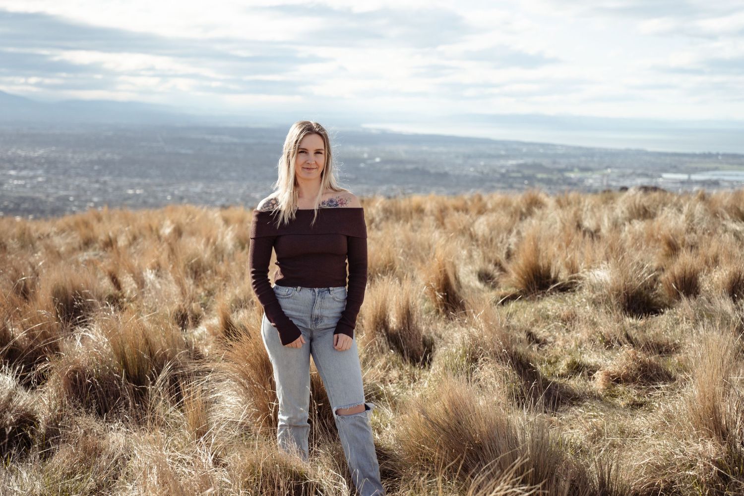 christchurch wedding photographer through the lens