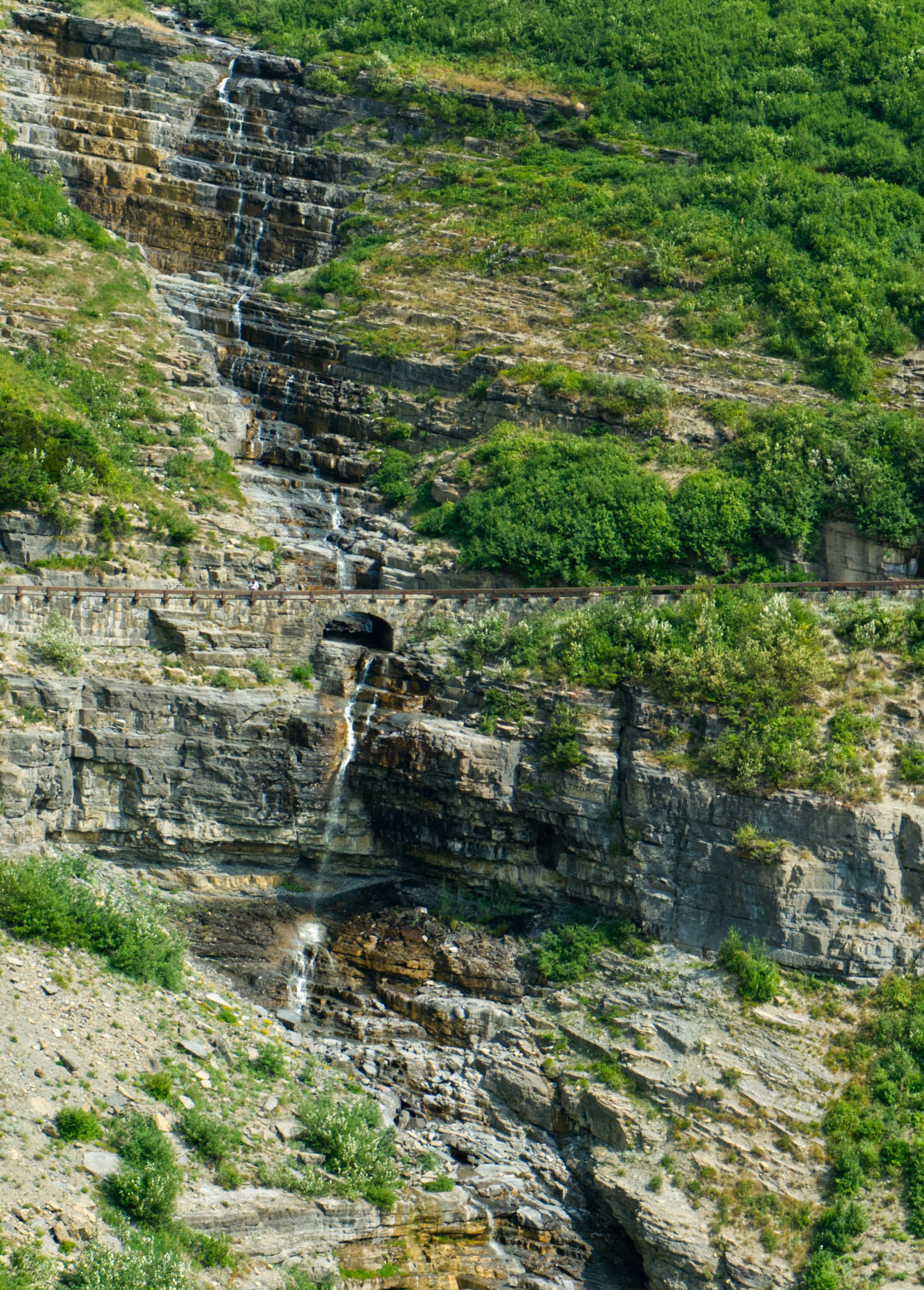 glacier national park, going to the sun road