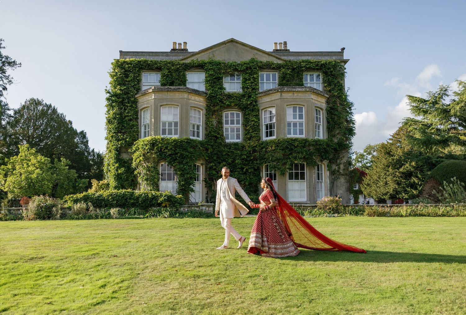 South Asian Couple at Northbrook Park Wedding Photographer Mykola Tsap Photography