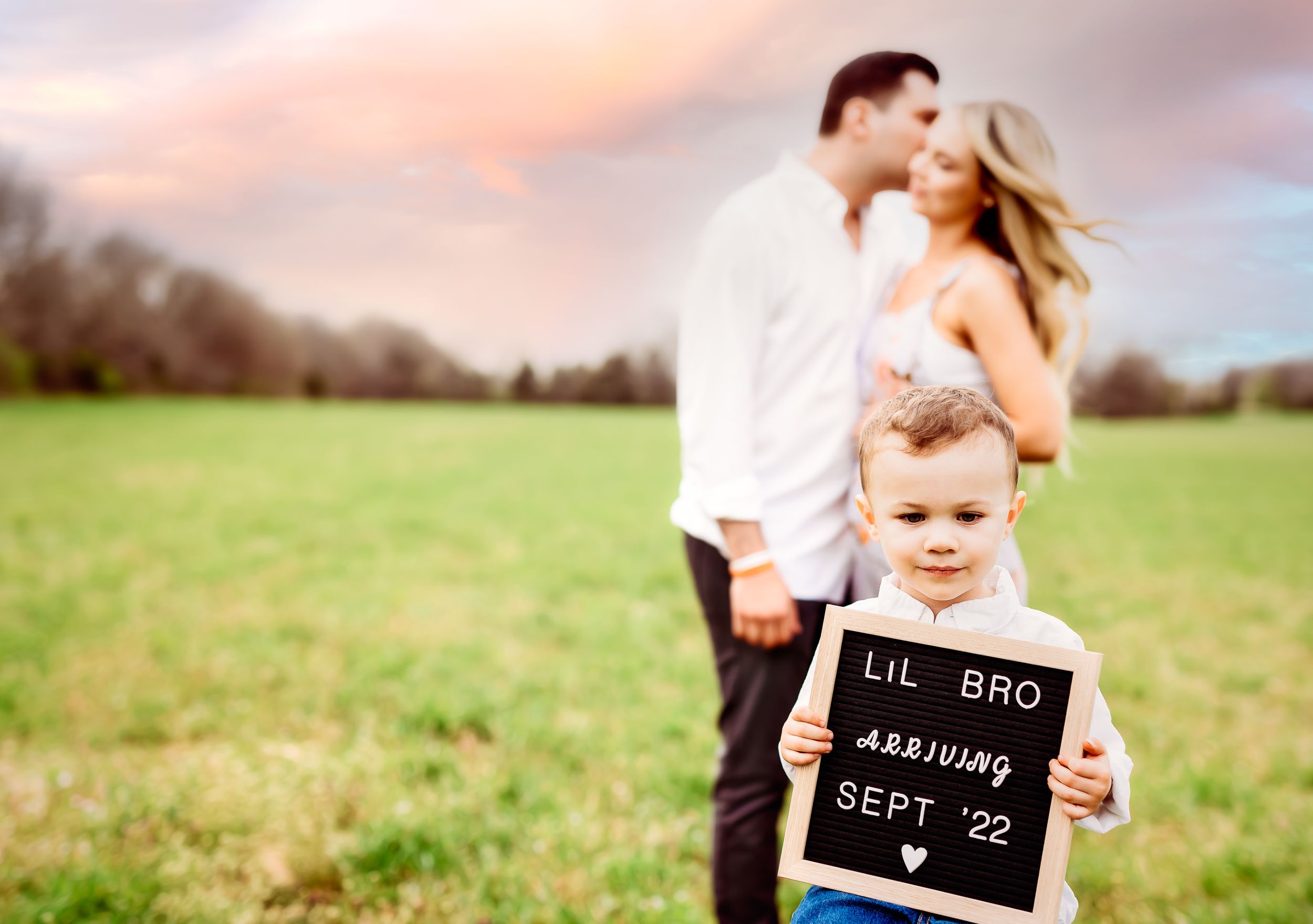 I am going to be a big brother portrait