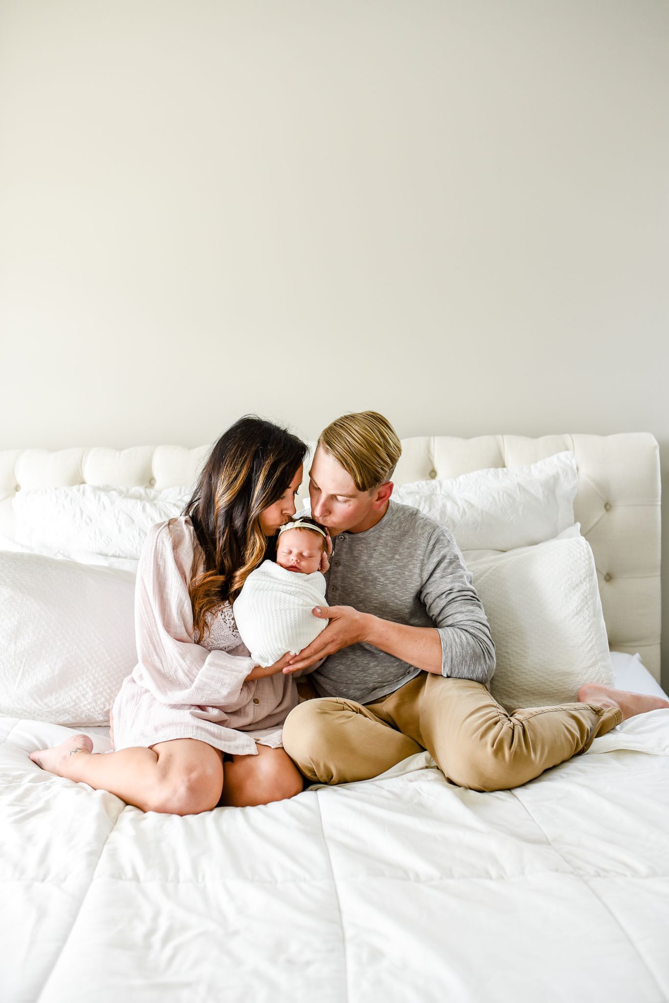 family kiss