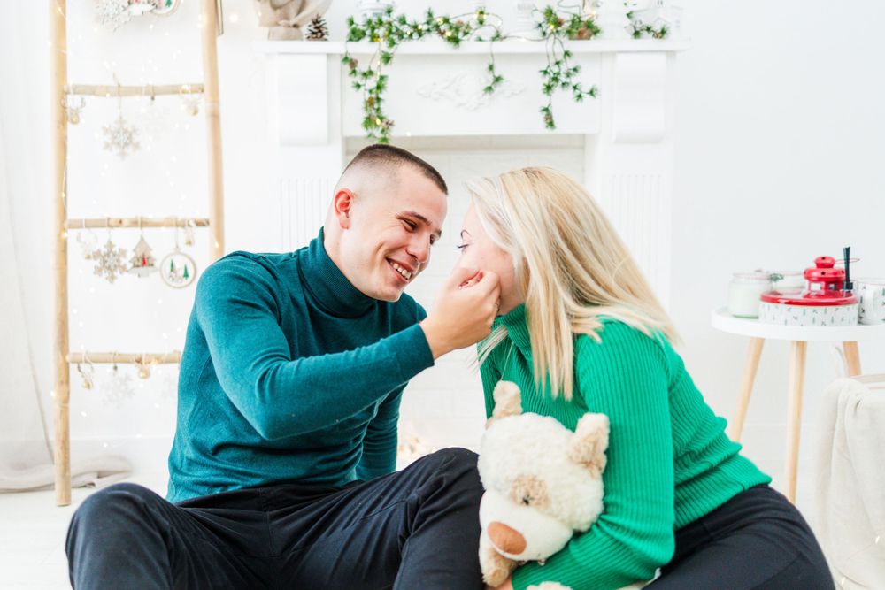 семейна коледна фотосесия софия, фотостудио младост, фотостудио софия, професионален фотограф софия