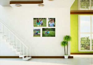 Jackie Phairow Photography family portrait wall collage