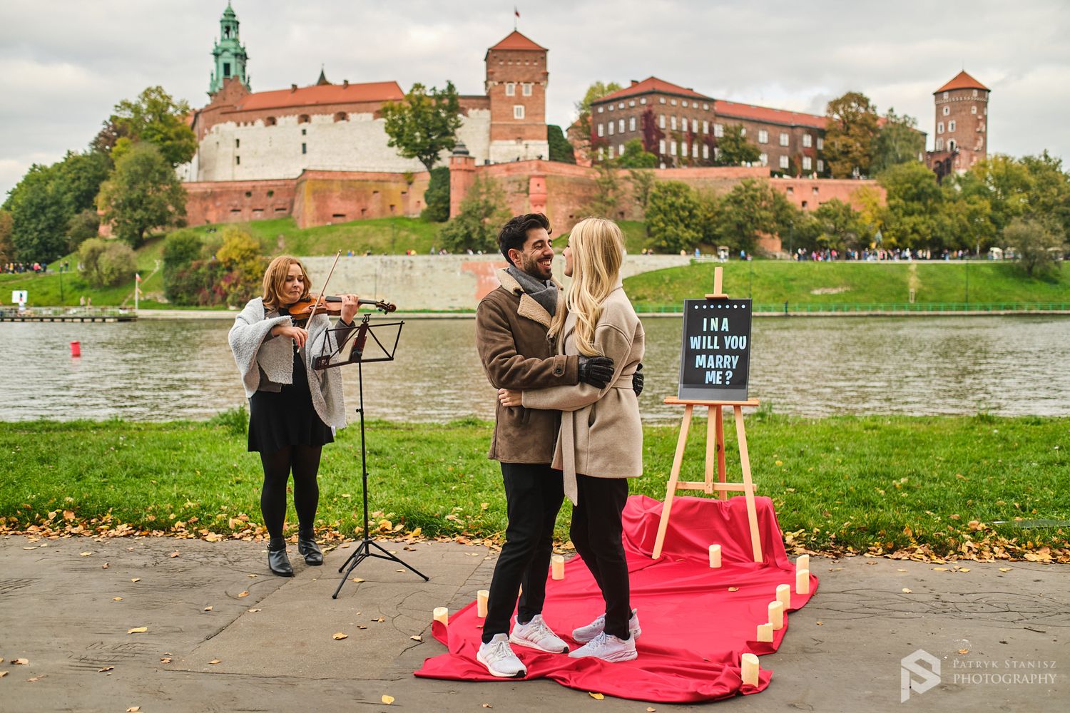 Oświadczyny w Krakowie, sesja zaręczynowa.