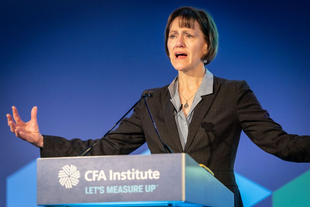 Speaker at CFA Society Leadership Conference at Queen Elizabeth II Centre
