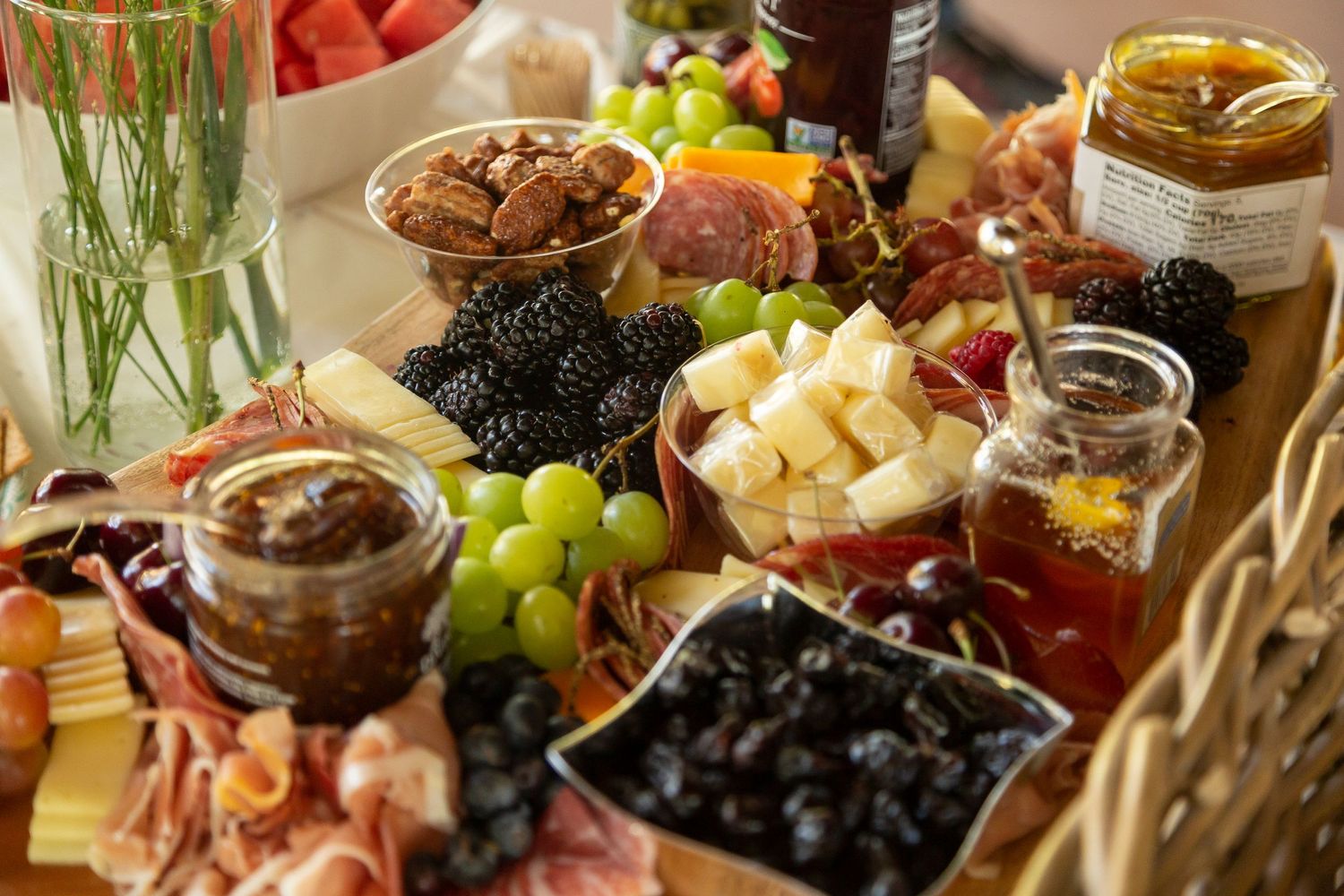 Food spread at event davis county utah