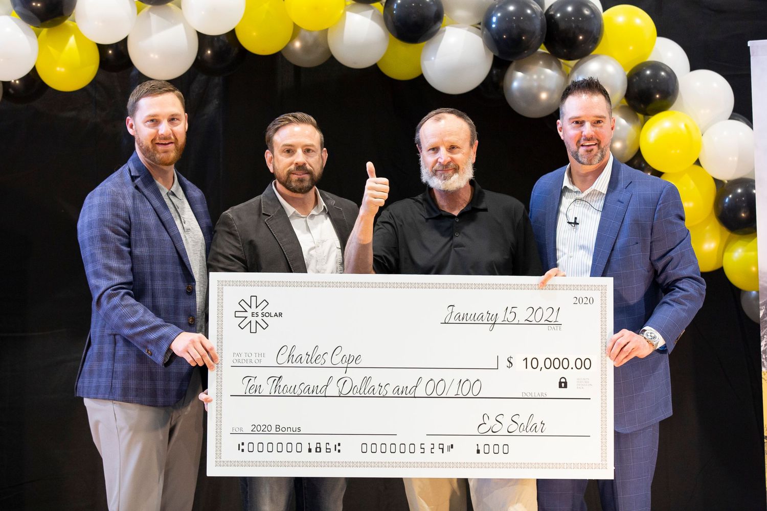 Corporate awards ceremony with honorees on stage in Utah; Utah conference photography