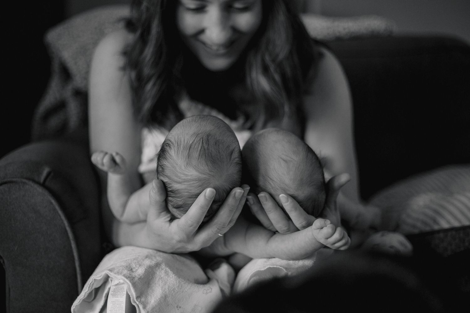 Columbia Missouri Newborn Photography Twin Home Lifestyle Session
