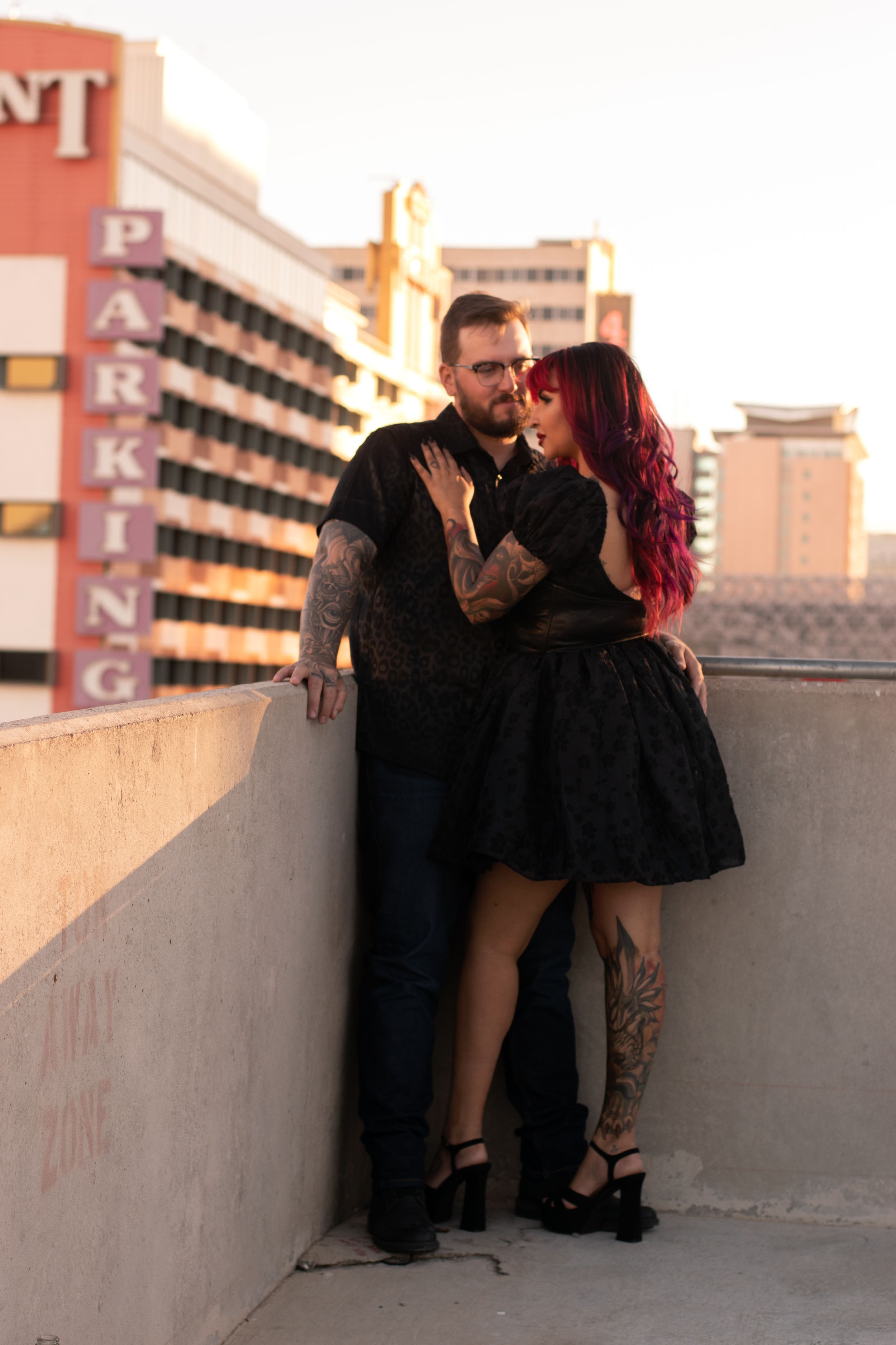 Las vegas Strip couples photos