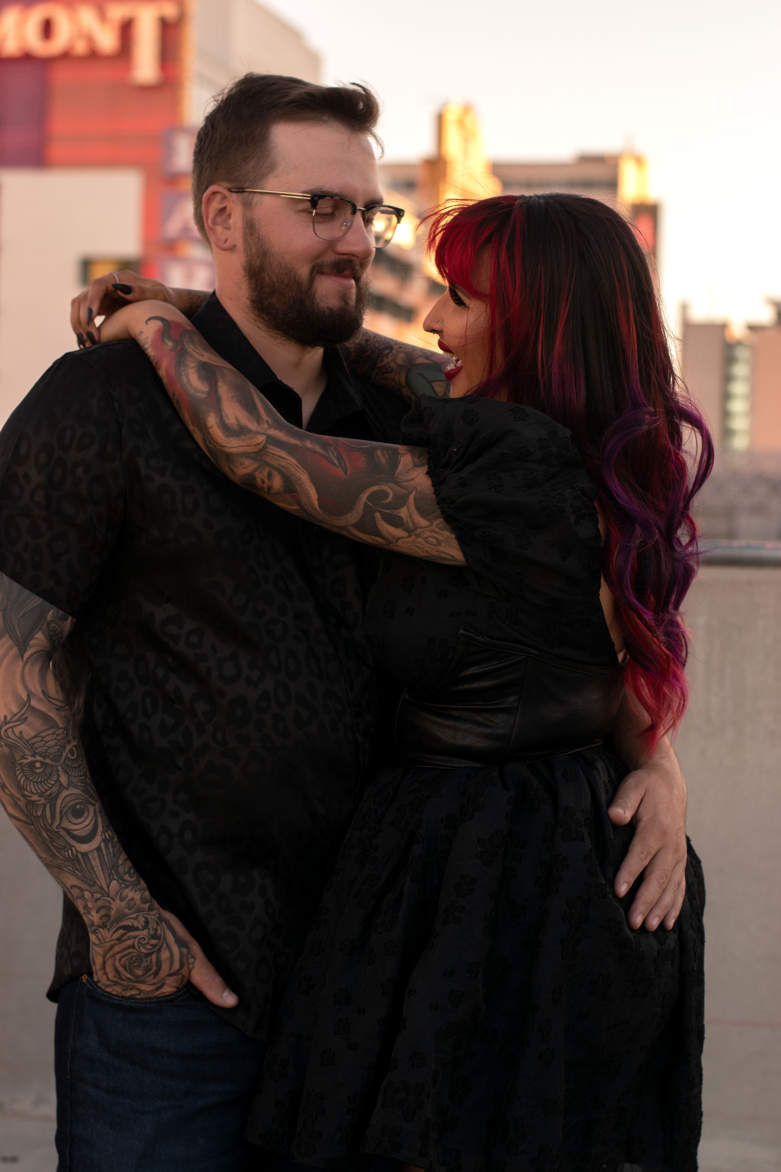 couples photographer las vegas freemont