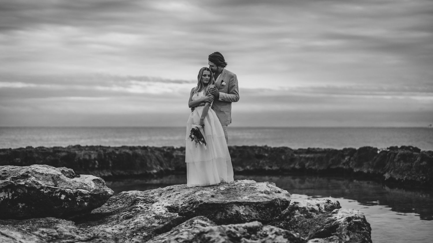 Destination wedding at the Hard Rock Hotel in Cancun Mexico with David Jesse Photography wedding photographer