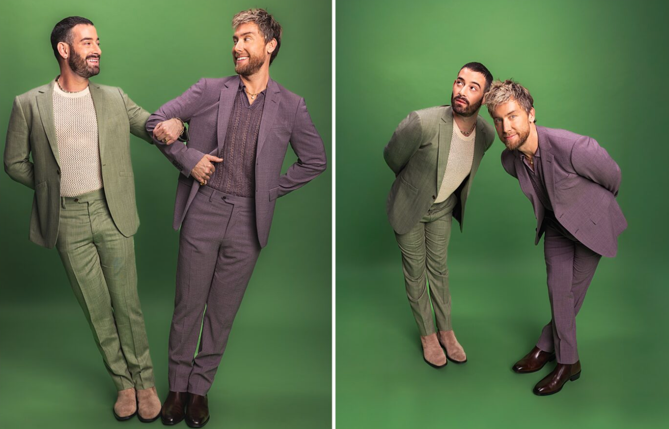 LoveInc Mag editorial printed magazine story of Lance Bass and Michael Turchin