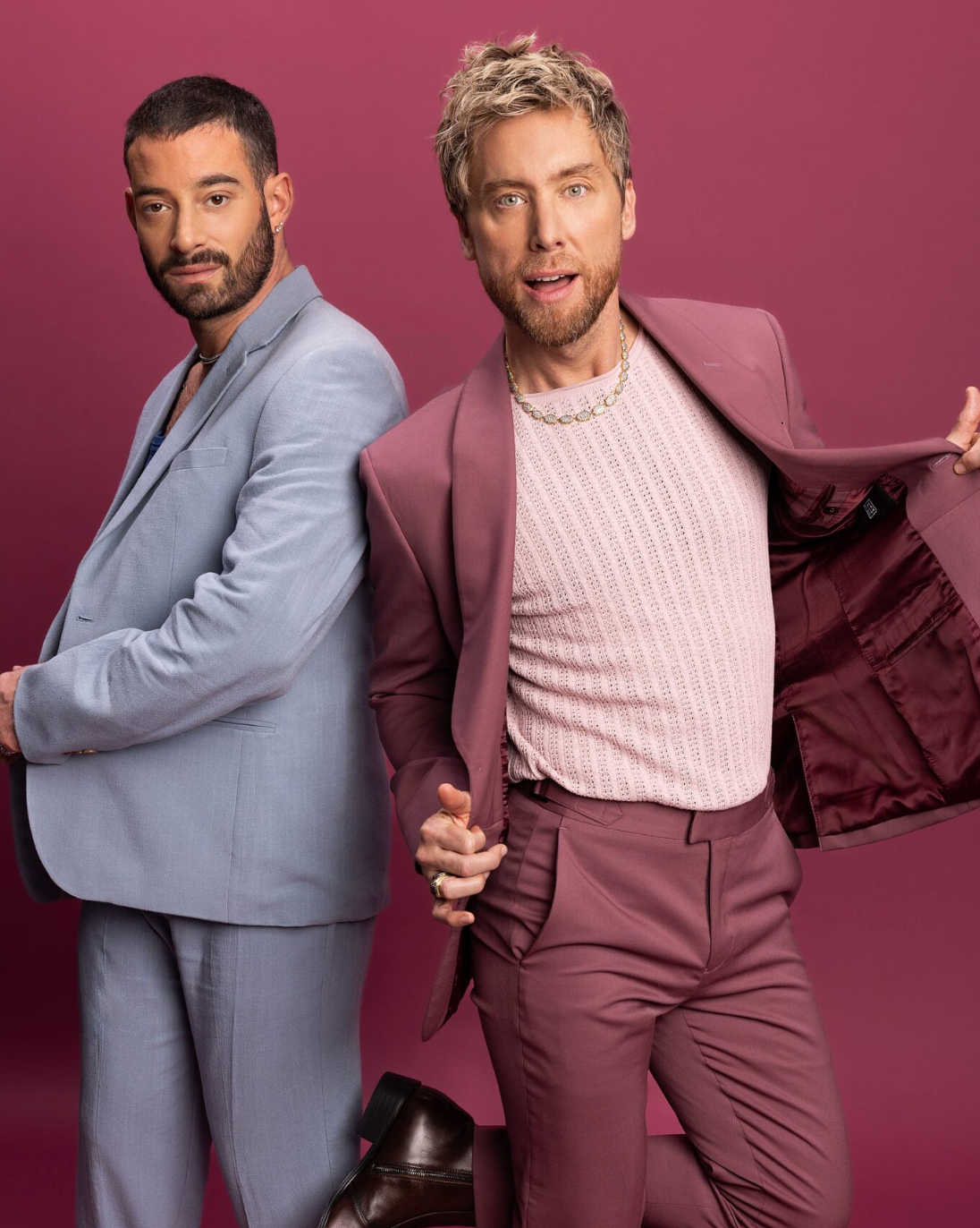 LoveInc Mag editorial printed magazine story of Lance Bass and Michael Turchin