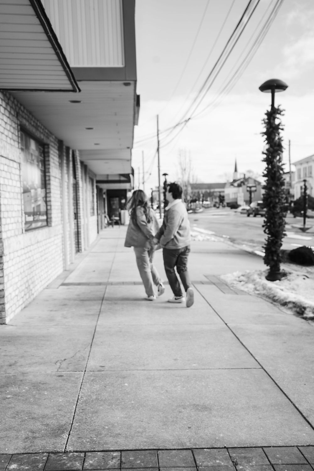 A couple running