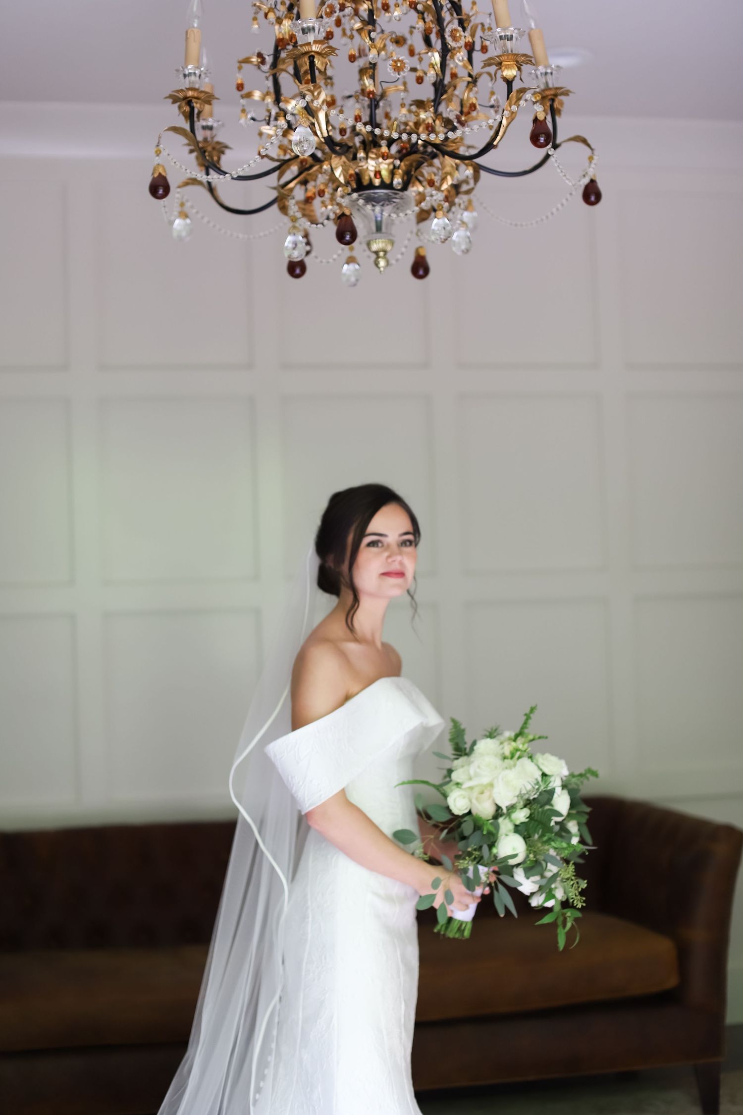 Beautiful elegant bride