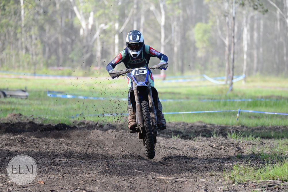 Motorbike doing a wheelie