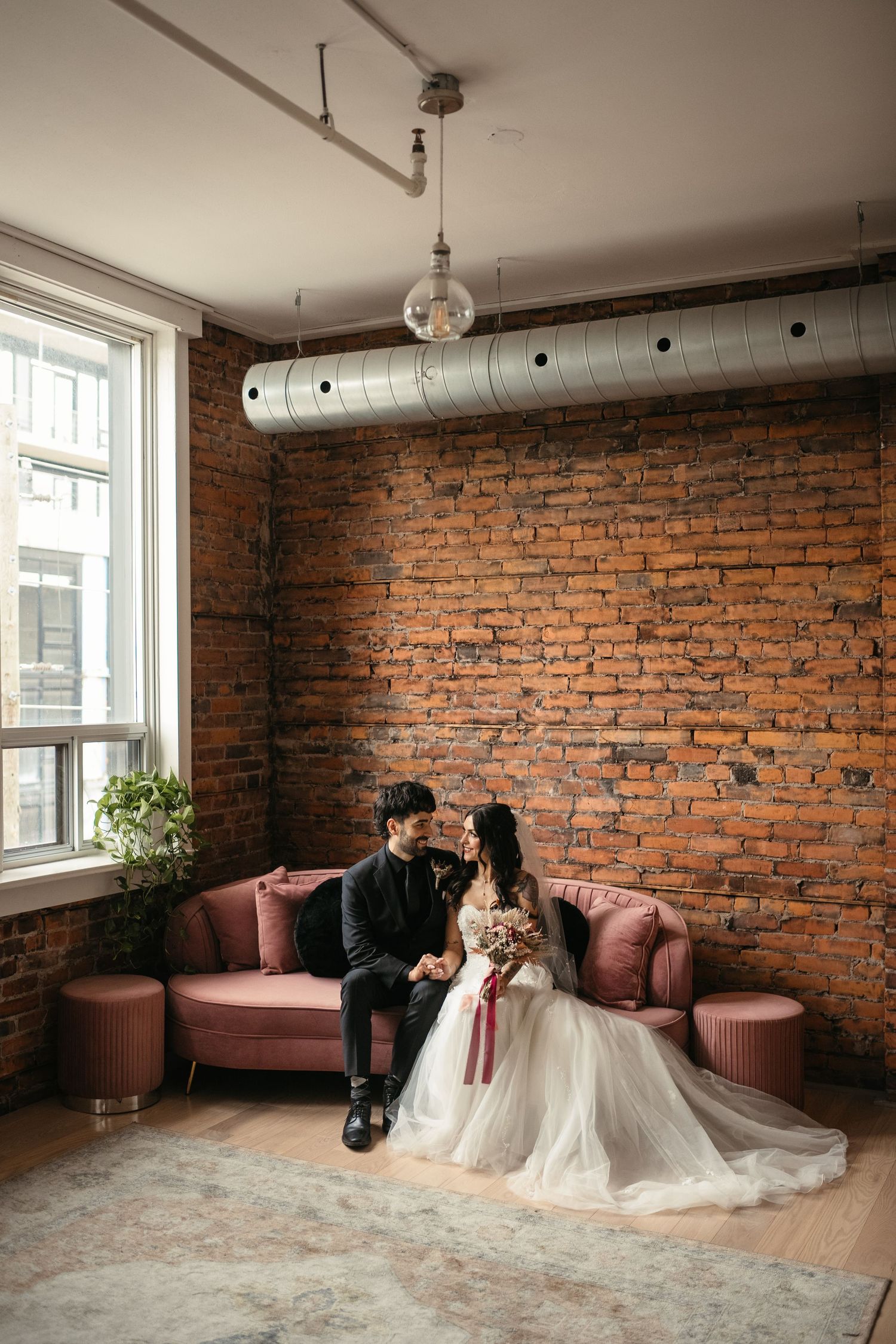 The Spice Factory Wedding Couple
