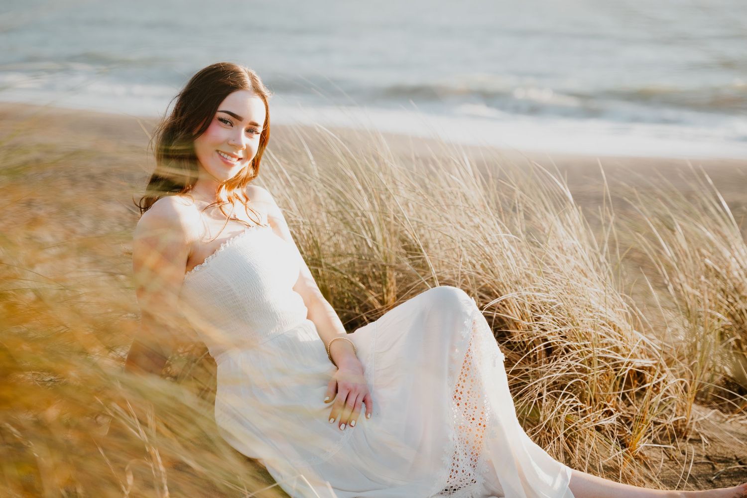 Senior portrait on the beach