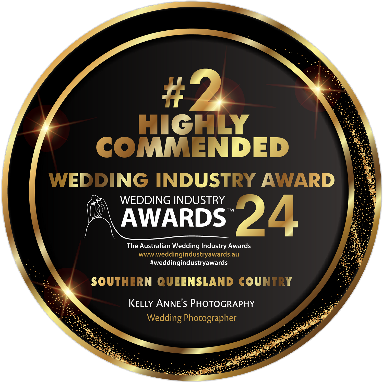 wedding industry awards highly commended